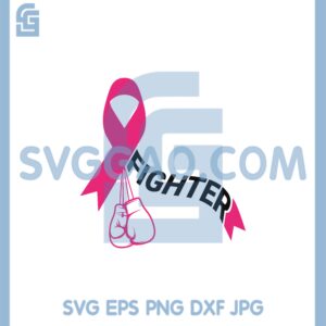 Cancer Boxing Hands Svg, Cancer Fighter Svg, Heal Cancer Svg