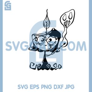 Candle vampire svg, vampire girl svg