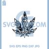 Cannabis Leaf Design Style Mandala Svg, Cannabis Weed Leaf Tribal Marijuana Smoking Svg