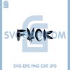Cannabis Leaves Two Fingers Greeting Fuck Svg, Weed Peace Sign Fuck Svg