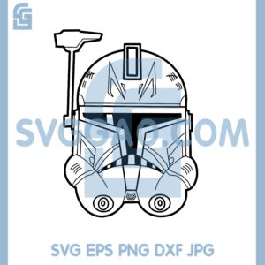 Captain Rex Clone Wars Svg, Star Wars Captain Rex Svg, Rex File Svg