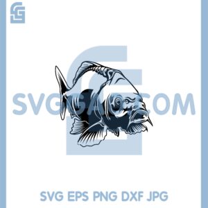Carp Fish Svg