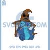 Cartoon character in sorting hat SVG