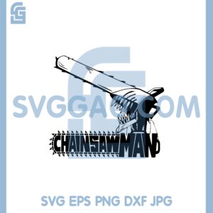 Chainsaw Man Svg, Saw machine Svg