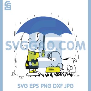 Charlie Brown Cover Up Svg, Always There For You, Snoopy And Charlie Brown Svg