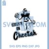 Cheer On Cheetah Svg, Tyreek Hill Svg