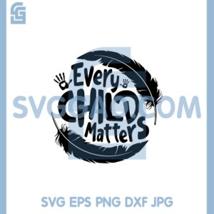 Child Protection Feathers Svg, Every Child Matters Svg, Orange Day Svg