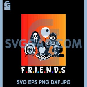 Chucky Friends Til The End SVG, Child&rsquo;s Play SVG, Chucky Cricut Silhouette