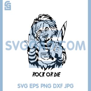 Chucky Holding A Knife Svg, Chucky Raise Your Hands Svg, Chucky  Svg