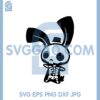 Chui Bunny's Skeleton Svg, Skeleton Cute Svg