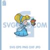 Cinderella And Mouse Cute Svg, Little Princess Cinderella Svg, Cinderella Svg