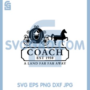 Coach Est 1950 Svg, A Land Far Far Away Svg, Family Svg