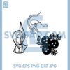 Coraline Witch Girl Bundle Svg, Coraline Button Key Svg