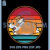 Corgi Retro Vintage 60s 70s SVG