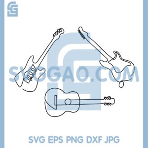 Country Music Electric Svg, Guitar Acoustic Svg, Guitar Rockstar Svg