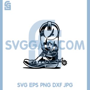 Cowboy Boots Svg File Cut SVG, Western Boots Svg, Cowboy Svg