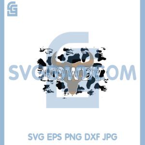 Cowgirl Howdy Sublimation Svg, Cowboy Leopard Svg