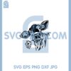 Cows with flower Svg, funny svg 1 Cows with flower Svg, funny svg