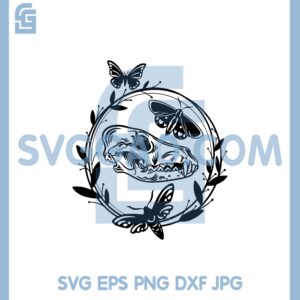 Coyote Wall Art Svg, Coyote Svg, Coyote Skull Svg