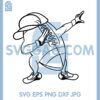 Dabbing Football Hat File Svg, Dabbing Football Files For Cricut
