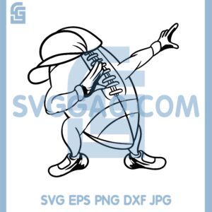 Dabbing Football Hat File Svg, Dabbing Football Files For Cricut
