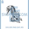 Floral Seahorse Svg, Floral Sea Horse Svg, Sea Animals Svg
