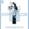 Girl And Logo Jesu Svg, Smoking Jesu Svg, Girl Smoking Jesu Svg