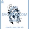 Girl Holding A Cannabis Svg, Dope Girl svg, Smoking Joint Svg