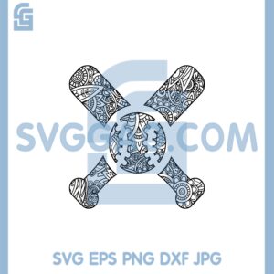 Baseball Mandala Svg, Baseball Zentangle Svg, Ball Mandala Svg