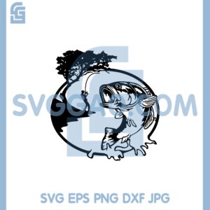 Bass Fishing Svg, Fish on SVG