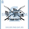 Bass Fishing Vinyl Decal Custom Tex SVG
