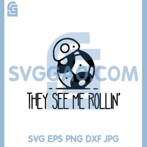 BB8 They See Me Rollin Svg, Star Wars BB8 Svg, Family Trip Svg
