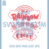 Be A Rainbow In Someone Else Cloud Svg, Rainbow Pink Svg