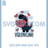 Be My Valentine Svg, Valentine Dinosaur Svg