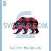 Bear Buffalo Plaid Svg, Bear Svg, Mama Bear Svg