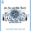 Bible Verse Svg, Christian Svg, East From The West Svg