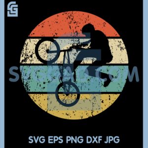 Bicycle Rider Stickers SVG, Sport SVG
