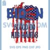 Biden Svg, Biden Bloody Hand Svg, Biden Handprint Svg