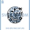Birthday Cruise ship Svg, Birthday Cruise Emblem Cruisin Svg