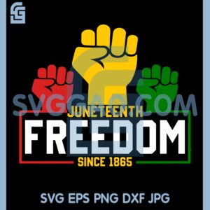 Black History Free ish Svg, June 19 Svg, 1865 Svg
