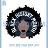 Black History Month Afro Woman SVG, Black Woman SVG