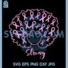 Black woman Cancer Svg, Breast Cancer Awareness Month Svg, Cancer Sucks Afro Lady