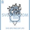 Bladder Flowers Svg, Bladder Cricut Svg, Floral Bladder Svg, Bladder With Flowers Svg