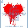 Bleeding Heart Splatter Svg, Bleeding Heart Svg