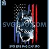 Blue Line German Shepherd Police SVG, Wolf and Eagle SVG