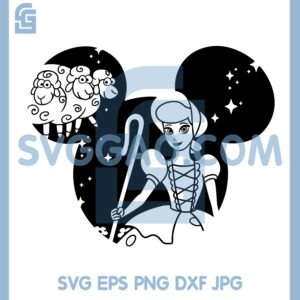 Bo Peep Mouse Svg, Bo Peep Svg, Bo Peep Toy Story Svg