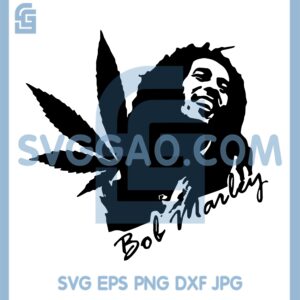 Bob Marley Svg, Weed Svg, Bob Marley Melt Svg