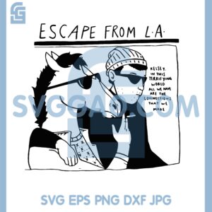 Bojack Horseman Svg, BoJack Youth Svg, Escape From LA Svg