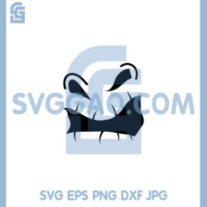 Boogie Face Svg, Oogie Boogie Face Svg, Boogie Ears Svg