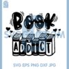 Book Addict Svg, Love Book Quotes Reading Svg, Funny Hand Drawn Love Books Svg